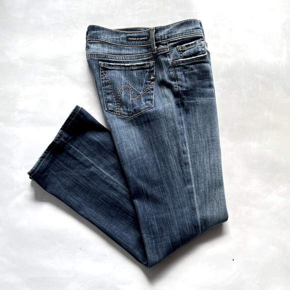 Citizens of Humanity dita petite SZ 29 Bootcut Jeans by Jerome Dahan 98% Cotton - Picture 1 of 14